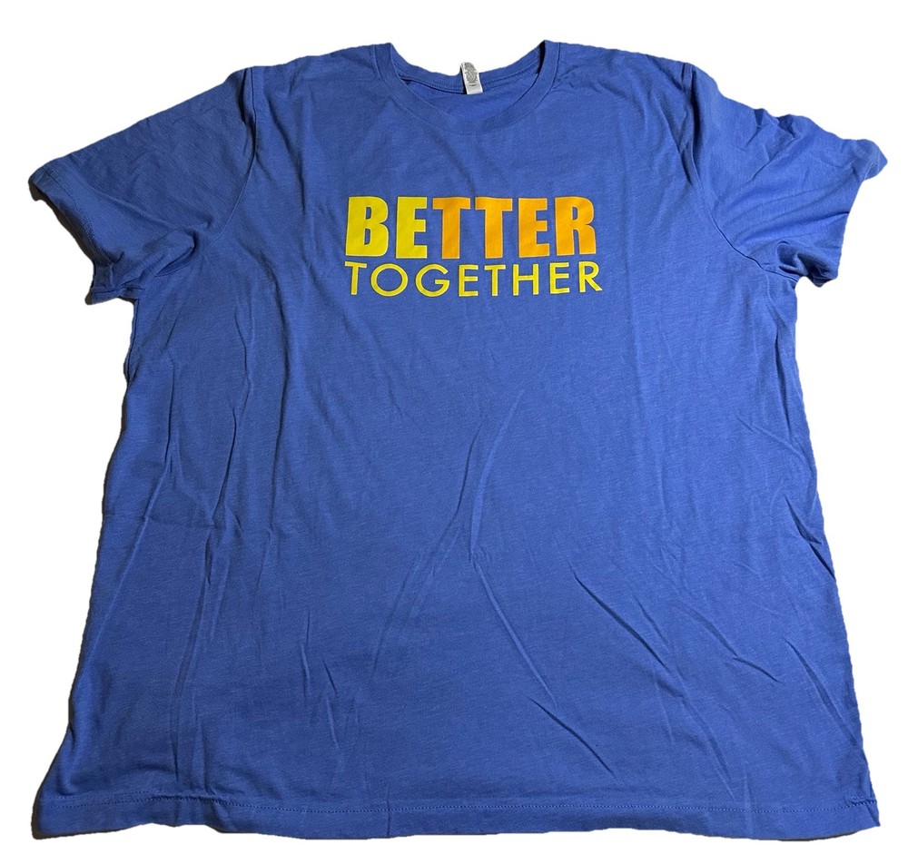 Camp Gladiator Better Together Mens T Shirt Athletic Sz 2XL