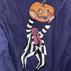 Cakeworthy Beetlejuice Pumpkin Head Ghost With The Most 3xl Shirt