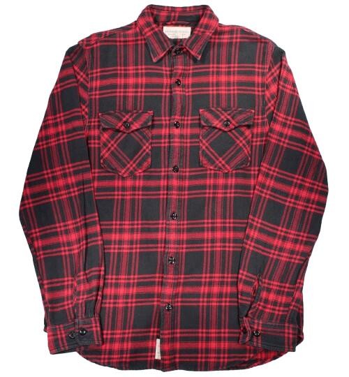 Ralph Lauren Denim & Supply Plaid Flannel Shirt L Cotton Made in India Japan