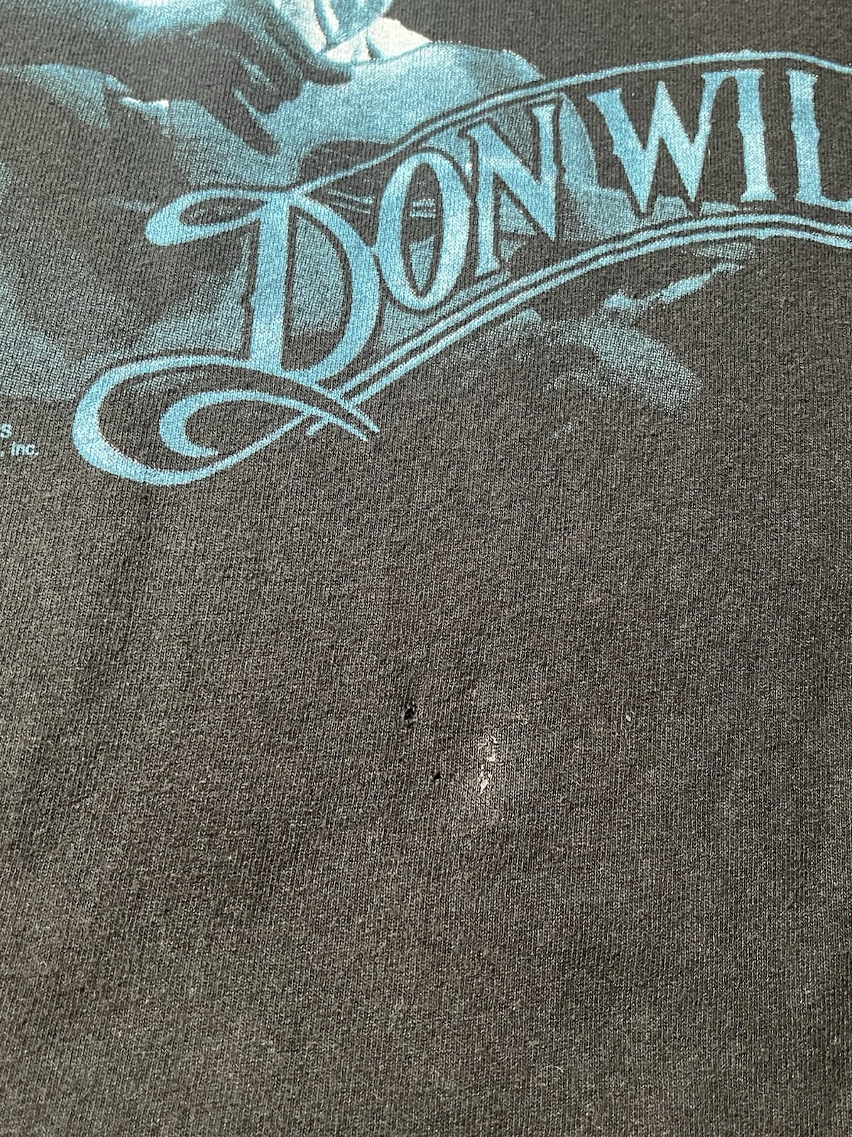 Size XL 1999 Don Williams The Gentle Giant World Tour Black T-Shirt Tee WCW Tag gallery