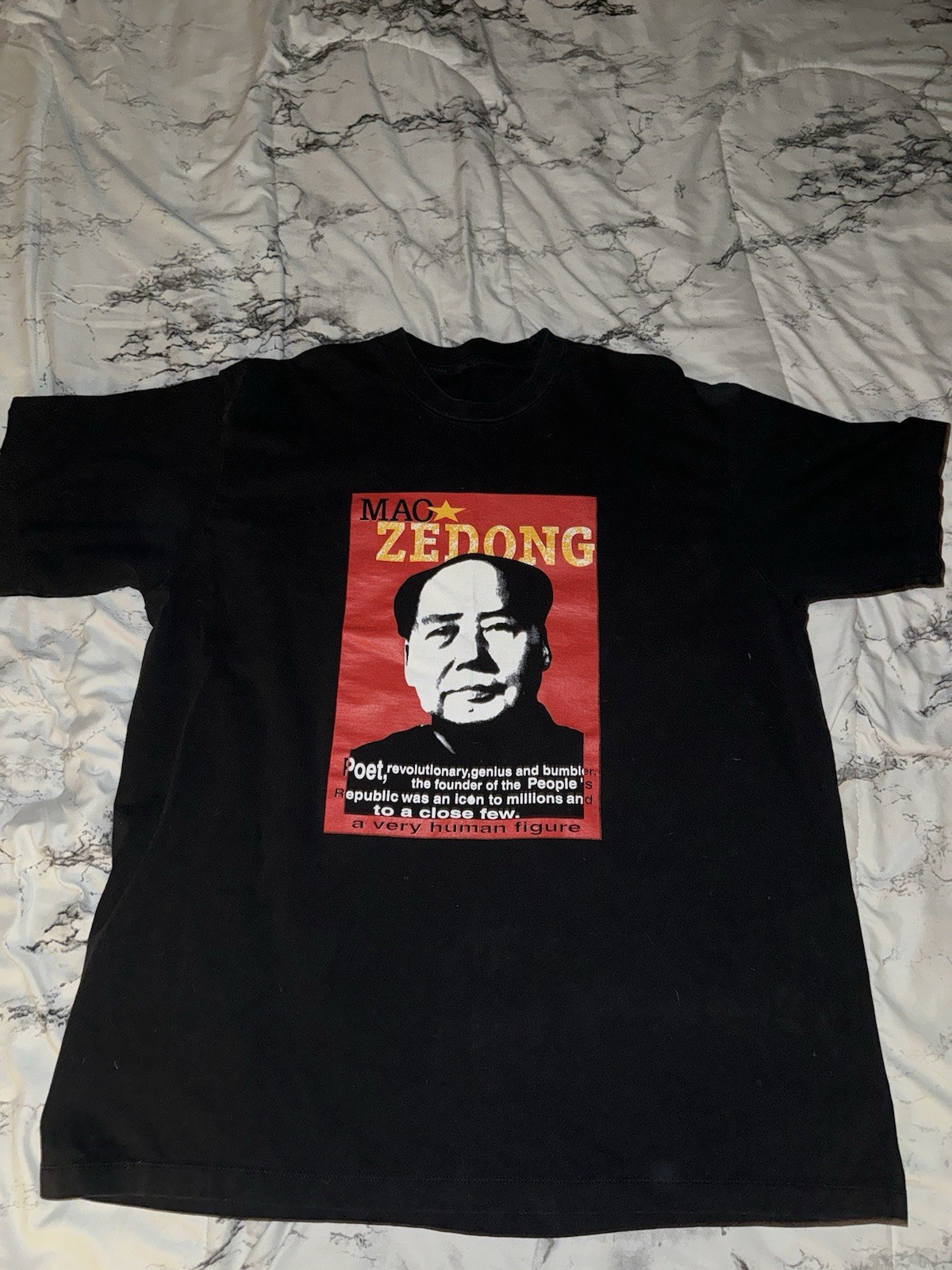 Mao Zedong Shirt Size XL vintage Y2K