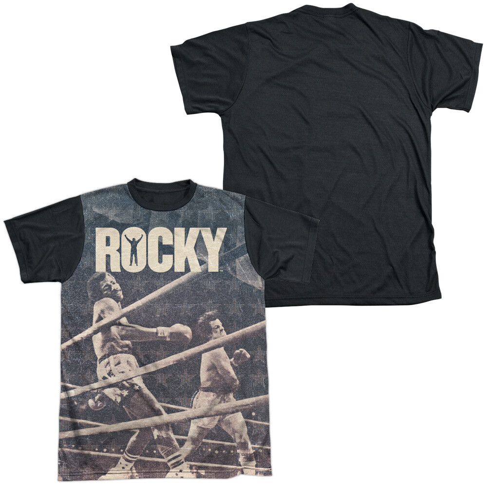 Rocky Battle Adult Halloween Costume T Shirt (Black Back), S-3XL gallery