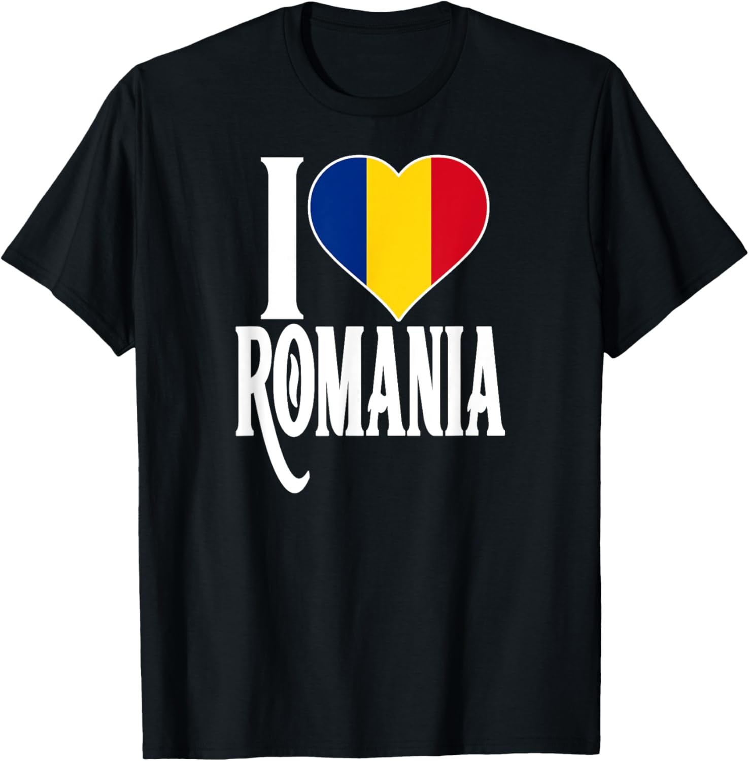 Romanian pride I love Romania flag t-shirt gallery