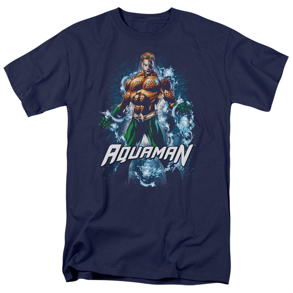 Aquaman “Water Powers” T-Shirt – Regular or Tank – to 5X