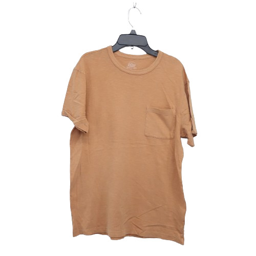 J.Crew Mens Garment Dyed Slub Cotton Crew Neck Pocket Tee T-Shirt Sizes XS – XXL
