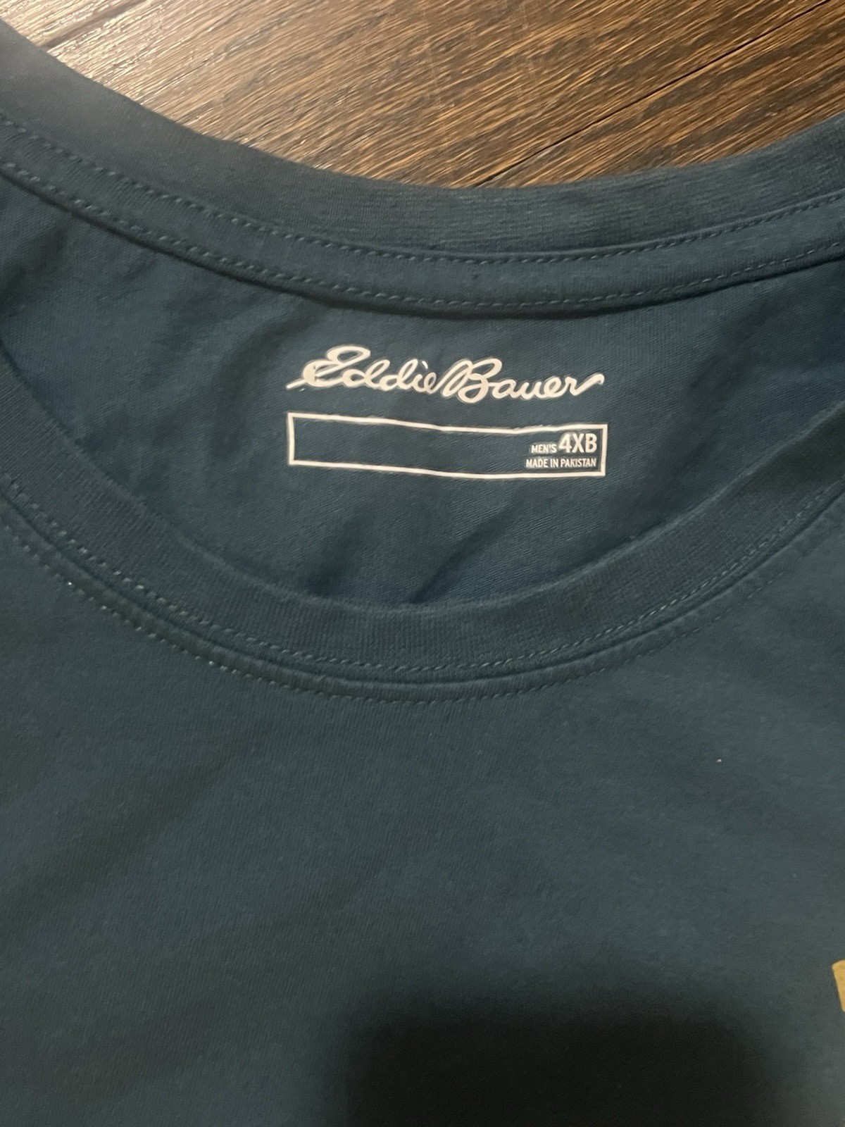 Eddie Bauer Blue Graphic Logo Crew Neck Short Sleeve T-Shirt Men's 4XB gallery