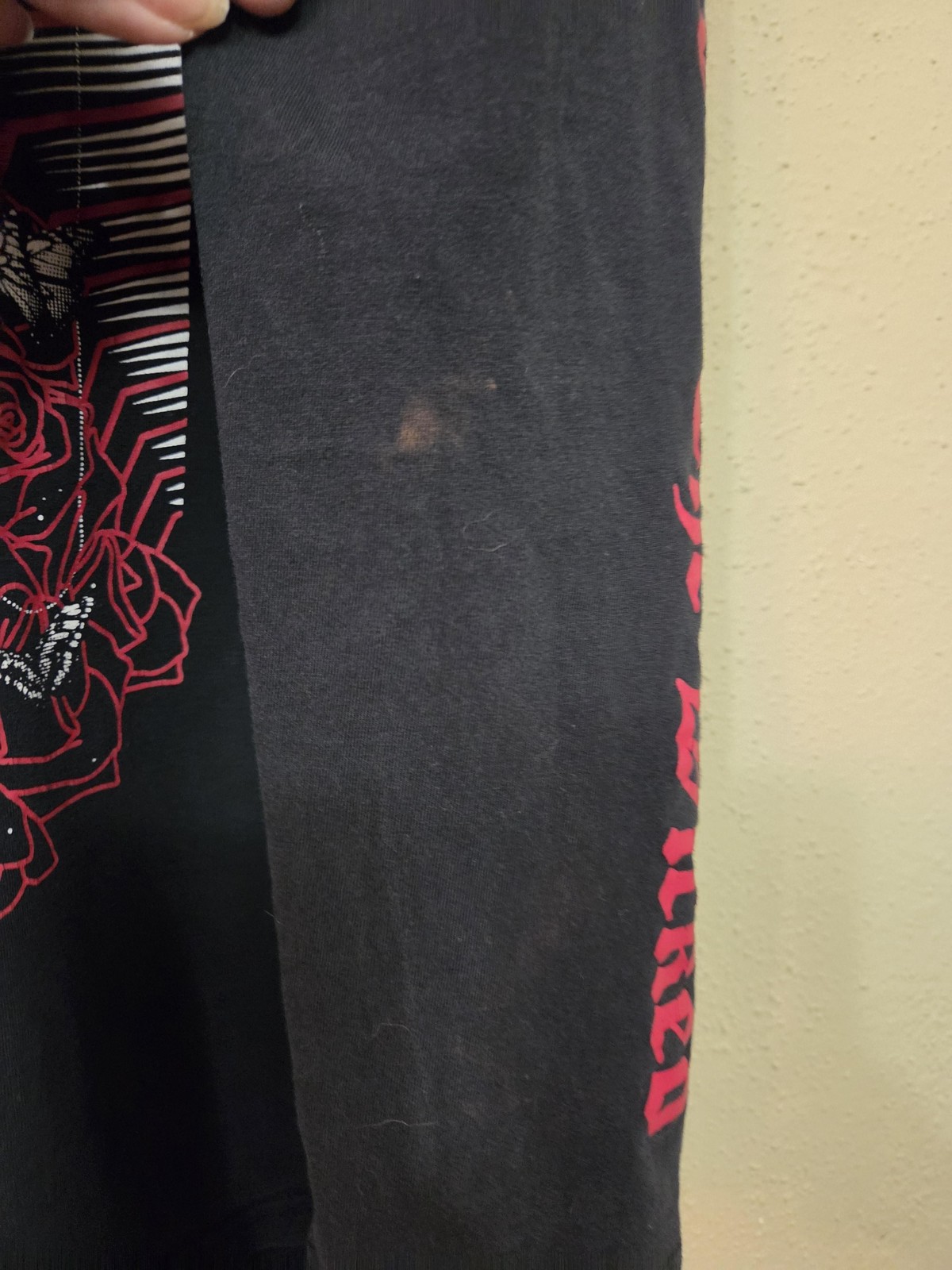 Killstar Shirt Mens 2XL Black No Sleep Skull Long Sleeve Occult Graphic Tee gallery