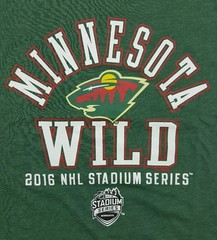 Minnesota Wild Men’s Long Sleeve Tee Green Choose Size -E