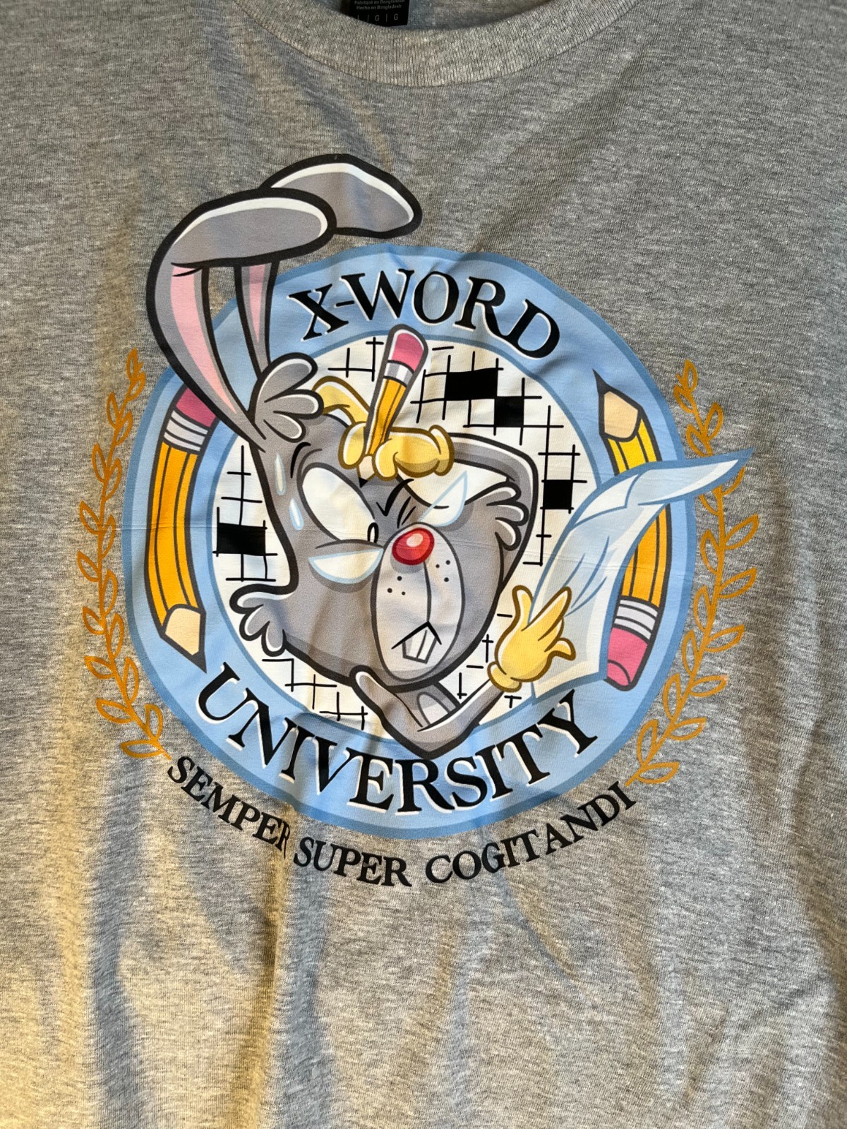 Attention X-Word Muggles! Gildan X-Word University Rabbit T-Shirts Here! gallery