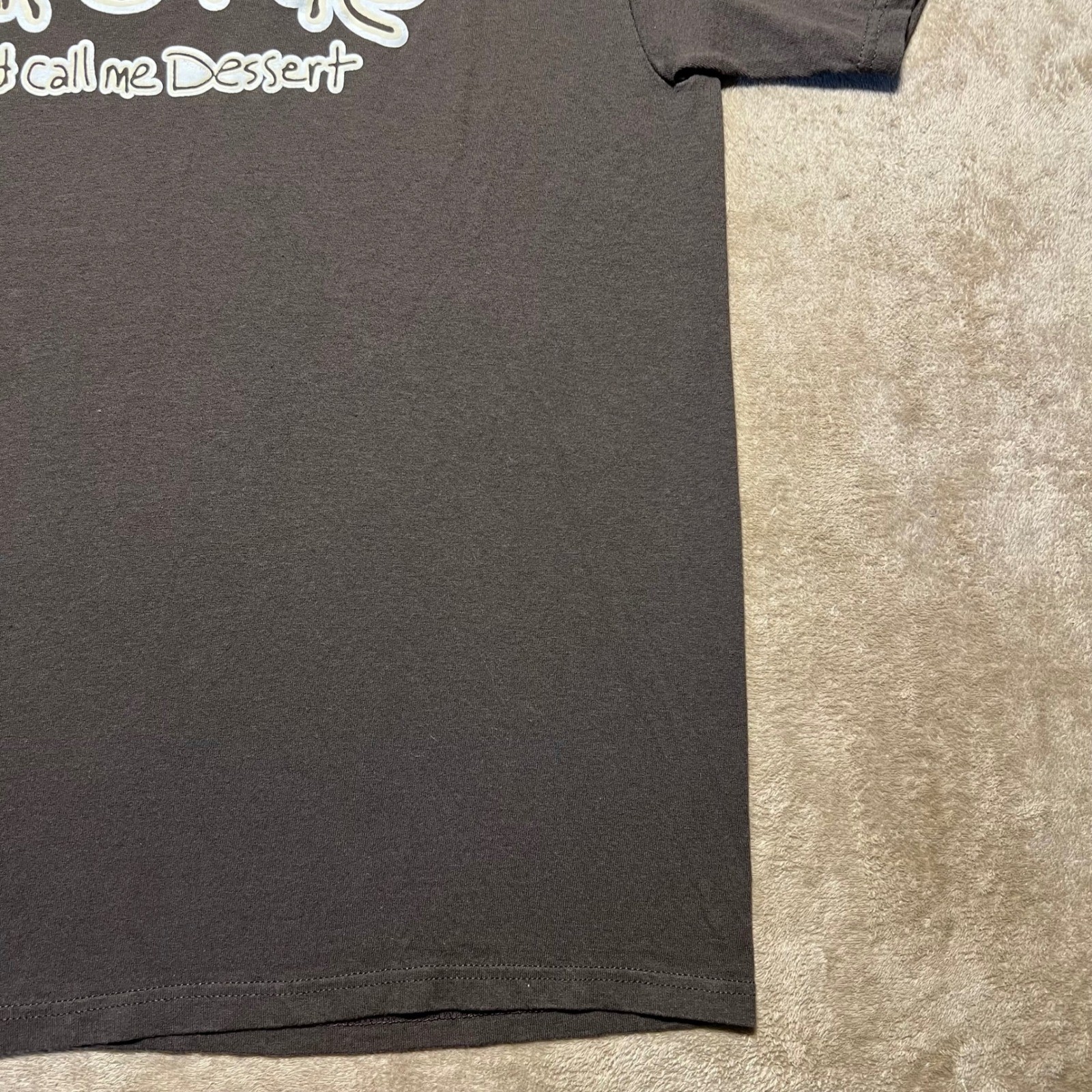 Vintage Delta Pro Weight Dip Me In Chocolate Novelty T Shirt Brown XL Mens Y2K gallery