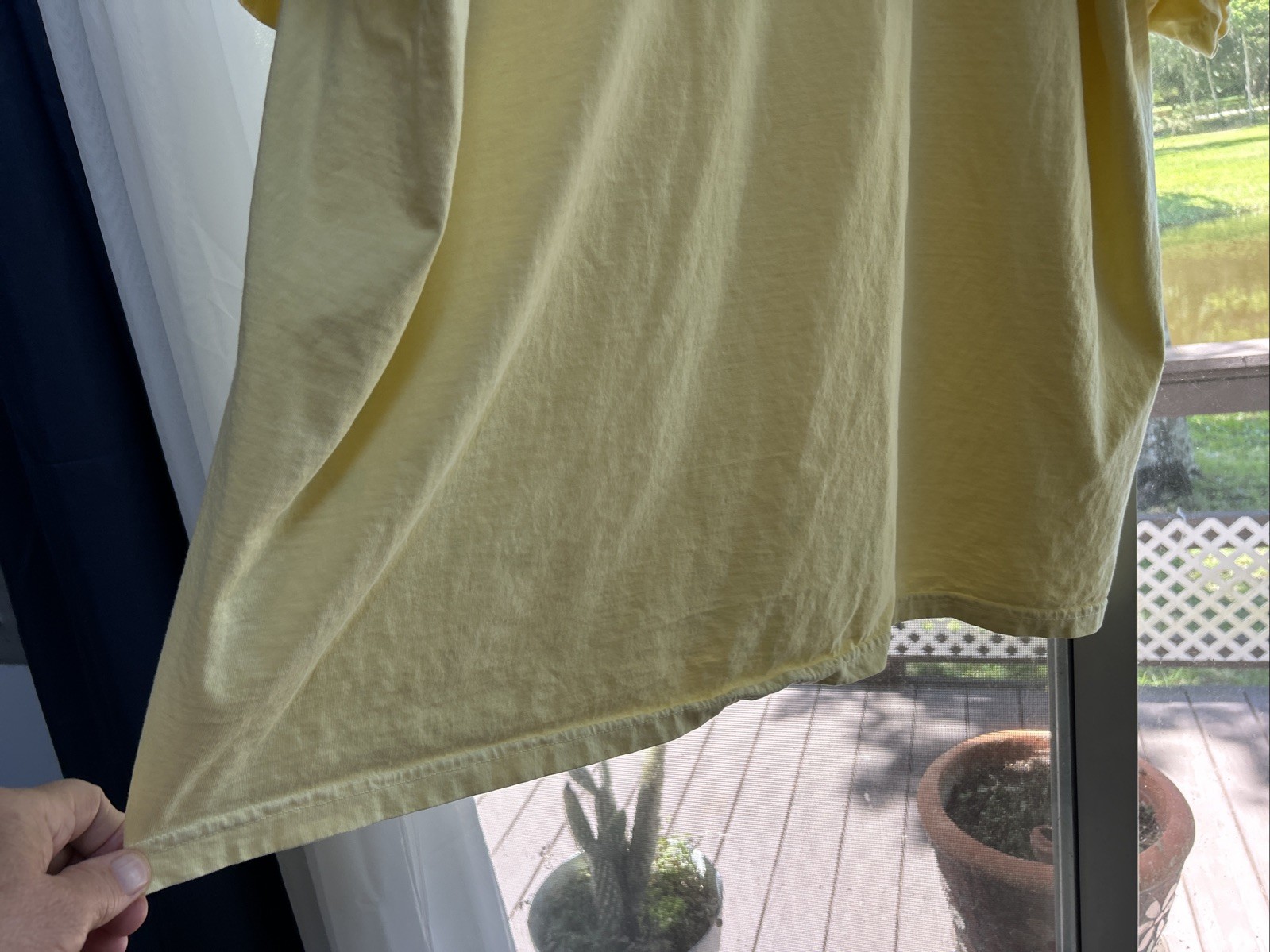 Comfort Colors Yellow Pocket Tee Unisex Short Sleeve Heavyweight T-shirt 3XL gallery