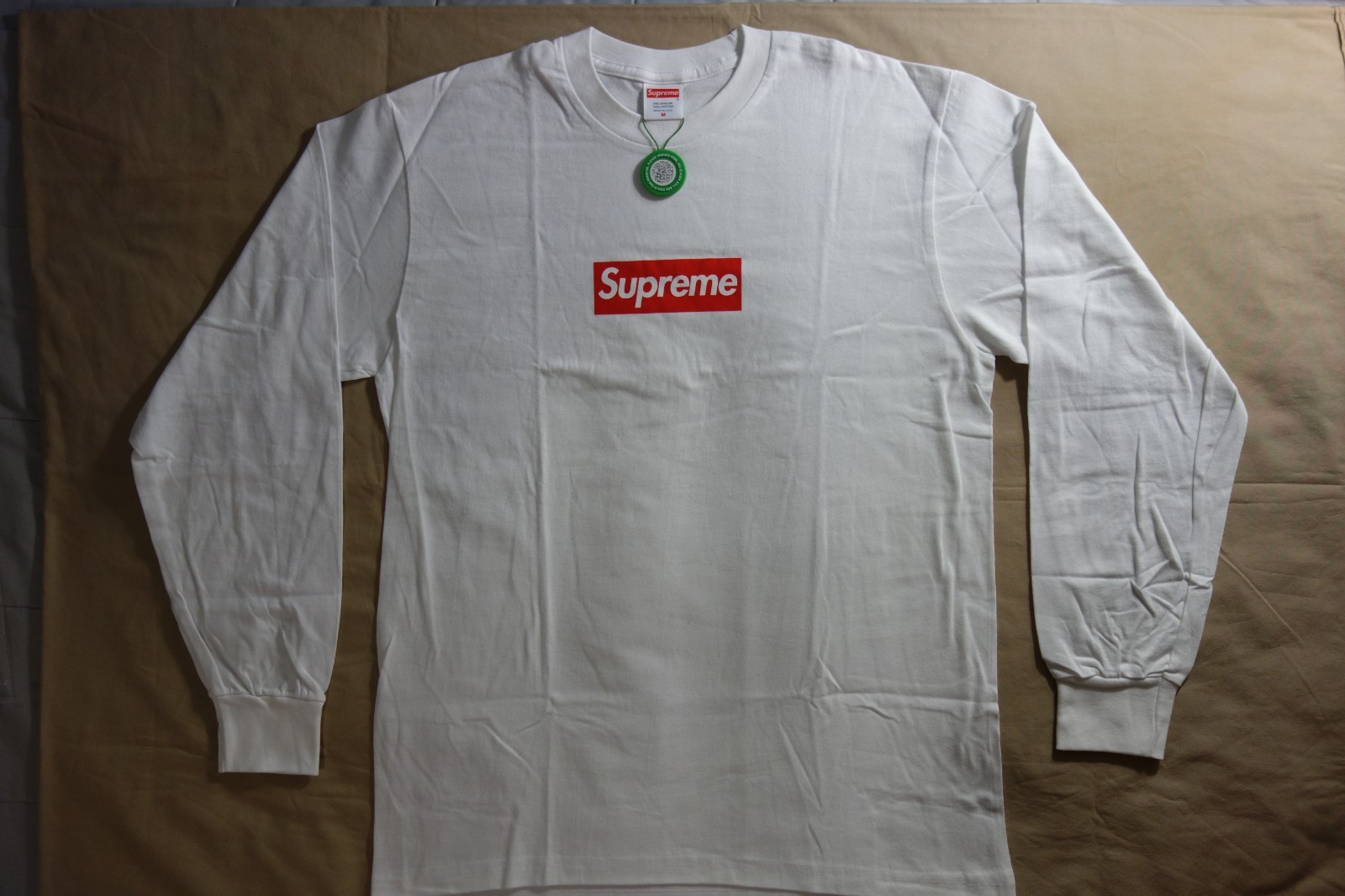 Supreme Fall/Winter 2020 Box Logo L/S Long Sleeve Tee "White" Shirt FW20T15 gallery