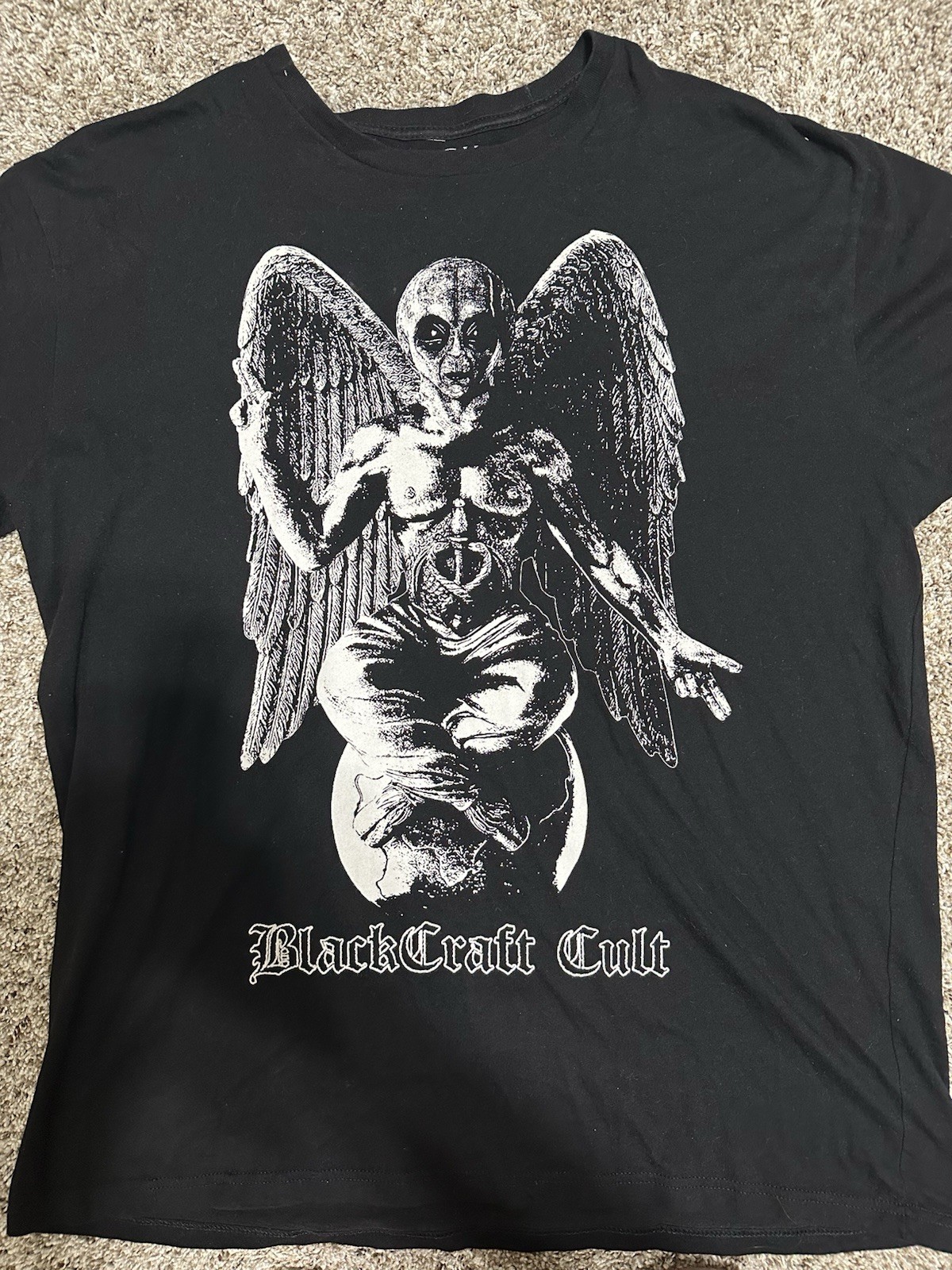 Blackcraft Cult Graphic Tee T-Shirt Large: Alien Baphomet Satanic gallery