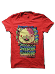 Collection Dropdead Band Cat Funny Gift For Fans to 5XL Red T-shirt K774
