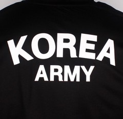 ROKA Korea Army Long Sleeve T Shirt Military Training Casual Gym Wear