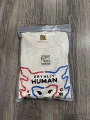 Brand New Human Made Face Logo White Red Blue