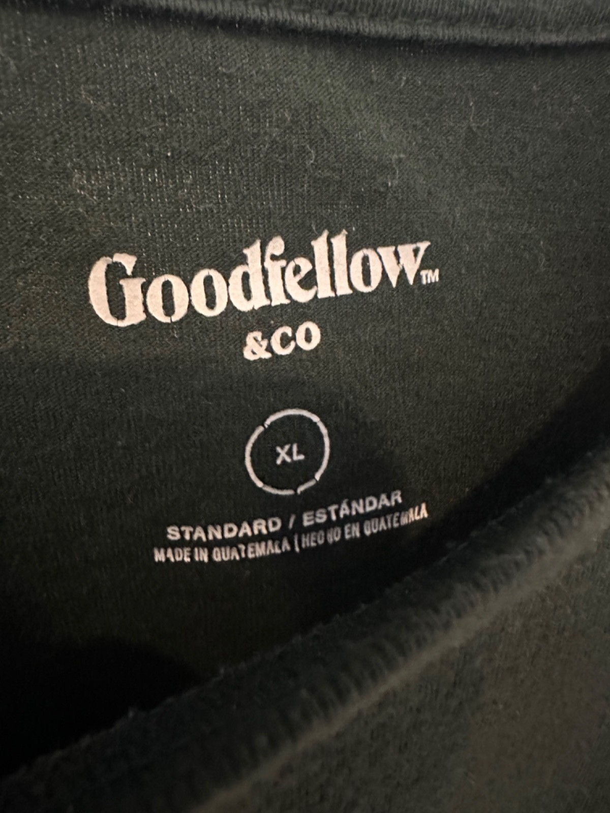 Goodfellow Mens Short Sleeve Graphic T-Shirt XL Green Winning Streak Poker Lucky gallery