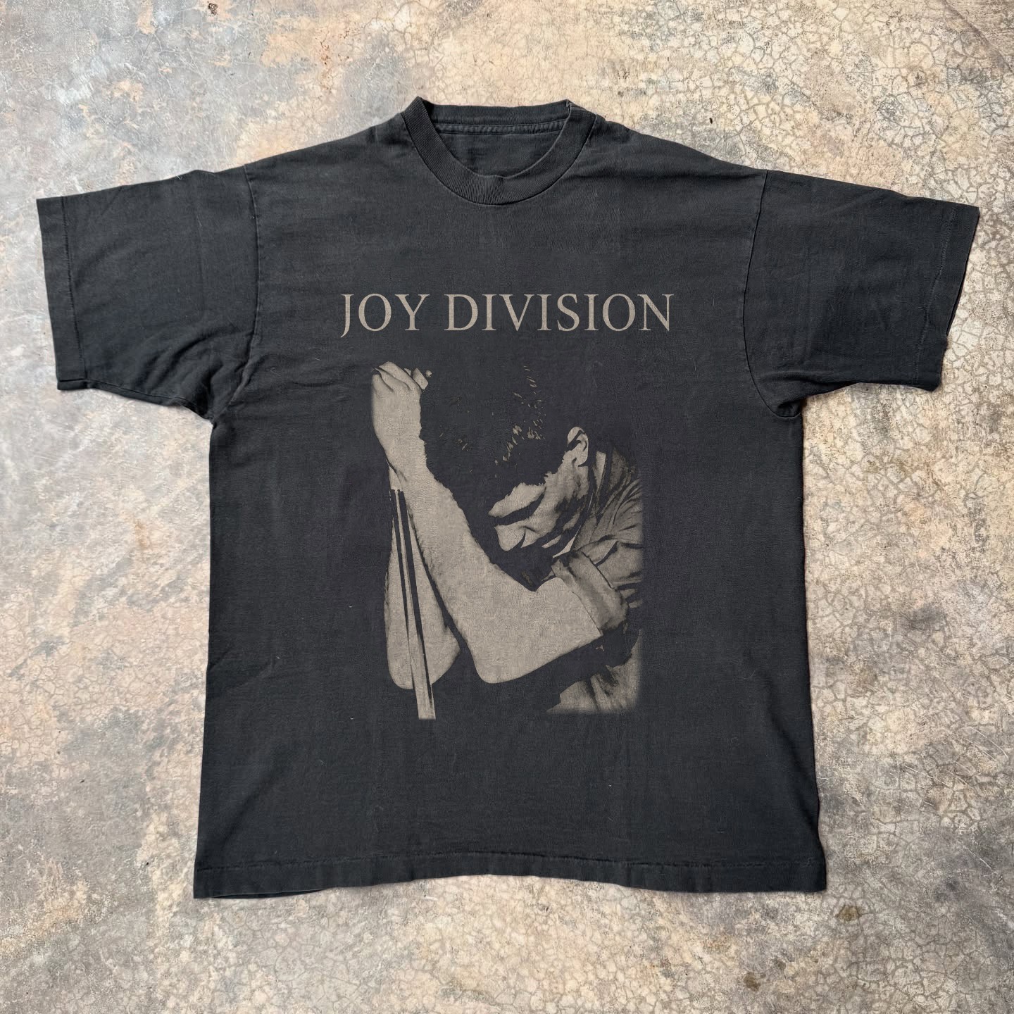 Joy Division Ian Curtis T-shirt, Unisex Black T-shirt, Size S-5XL
