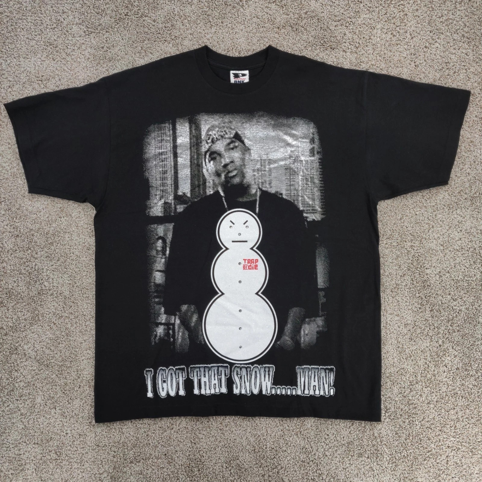 Vintage Young Jeezy Shirt, Trap or Die Snowman gallery