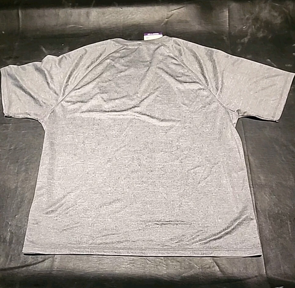 Mens Zeroxposur Tee T-shirt Sun Protection Top Short Sleeve Gray / Silver XXL gallery