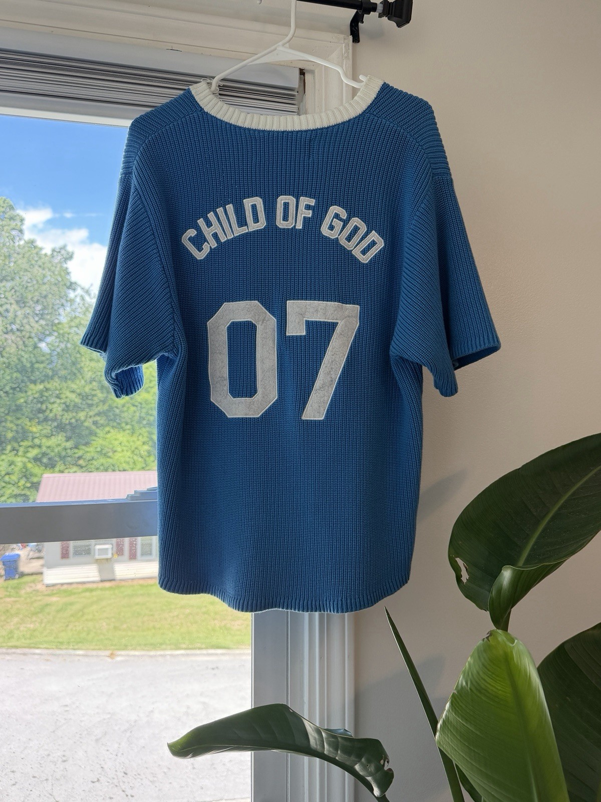 Forrest Frank X Not Yet Home Blue Knitted Jersey Christian Wear gallery