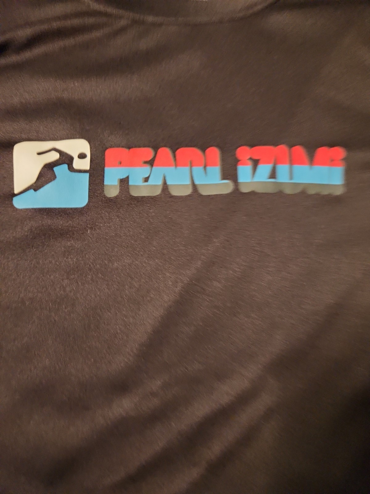 Pearl Izumi Logo Black Microfiber Athletic T-shirt Mens XL gallery