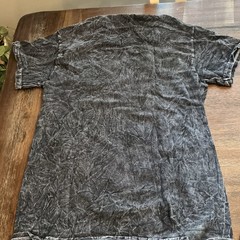 Nirvana Smiley Face Band T-Shirt Black Acid Wash Official Bravado RN 90355 Small
