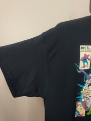 Gildan Men Black Ninja Mutant Turtles Shell Wars Vinyl Print Tshirt Size XL