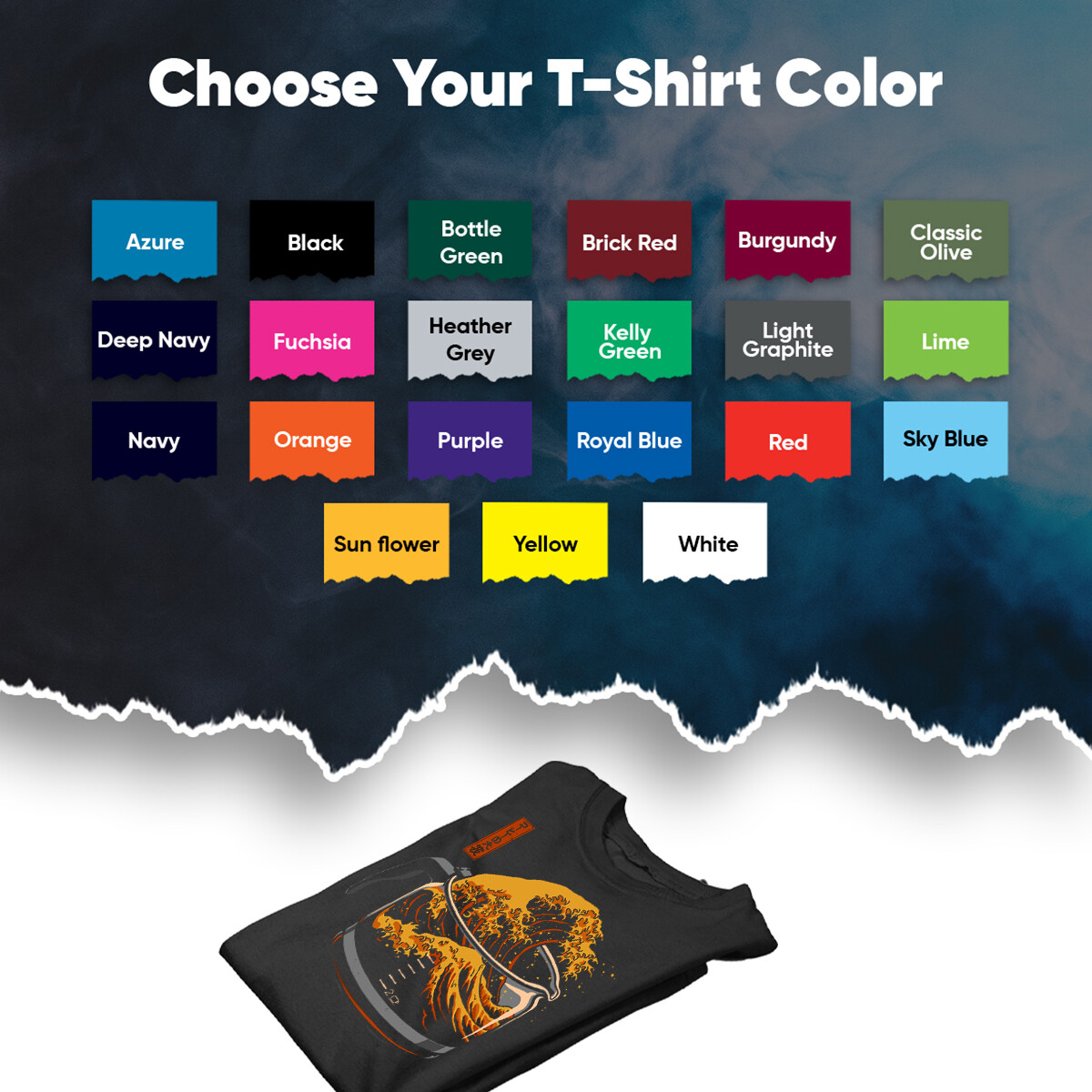 The Great Wave Of Coffee Japanese Drink Funny Mens Womens T-Shirts Top #T510 gallery