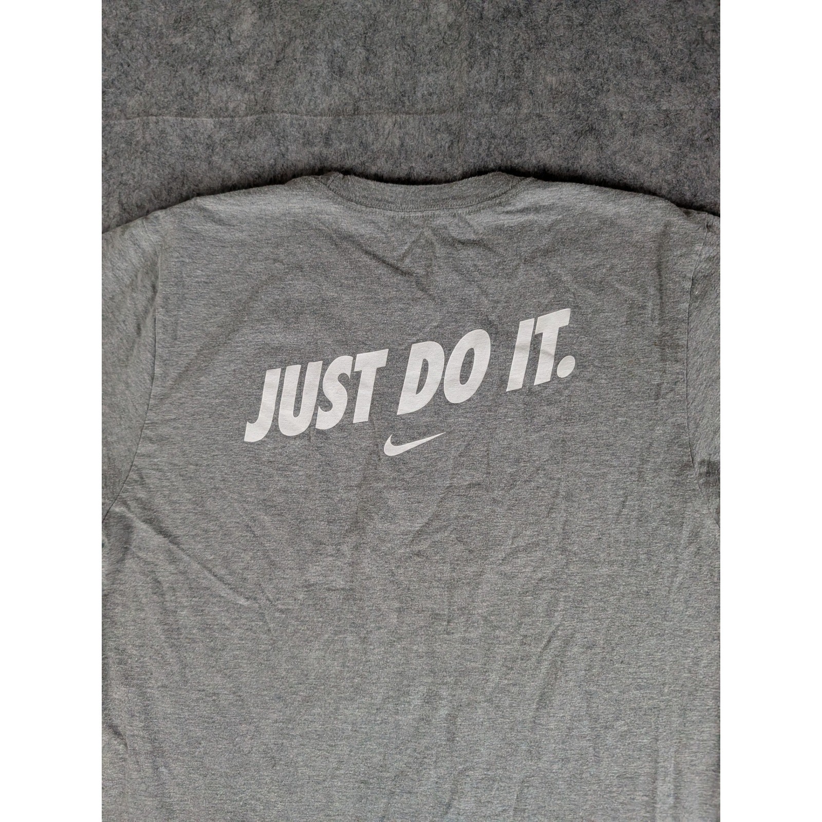 Nike Air Force Falcons 2014 Football Camp T-Shirt Heather Grey Just Do It Mens S gallery