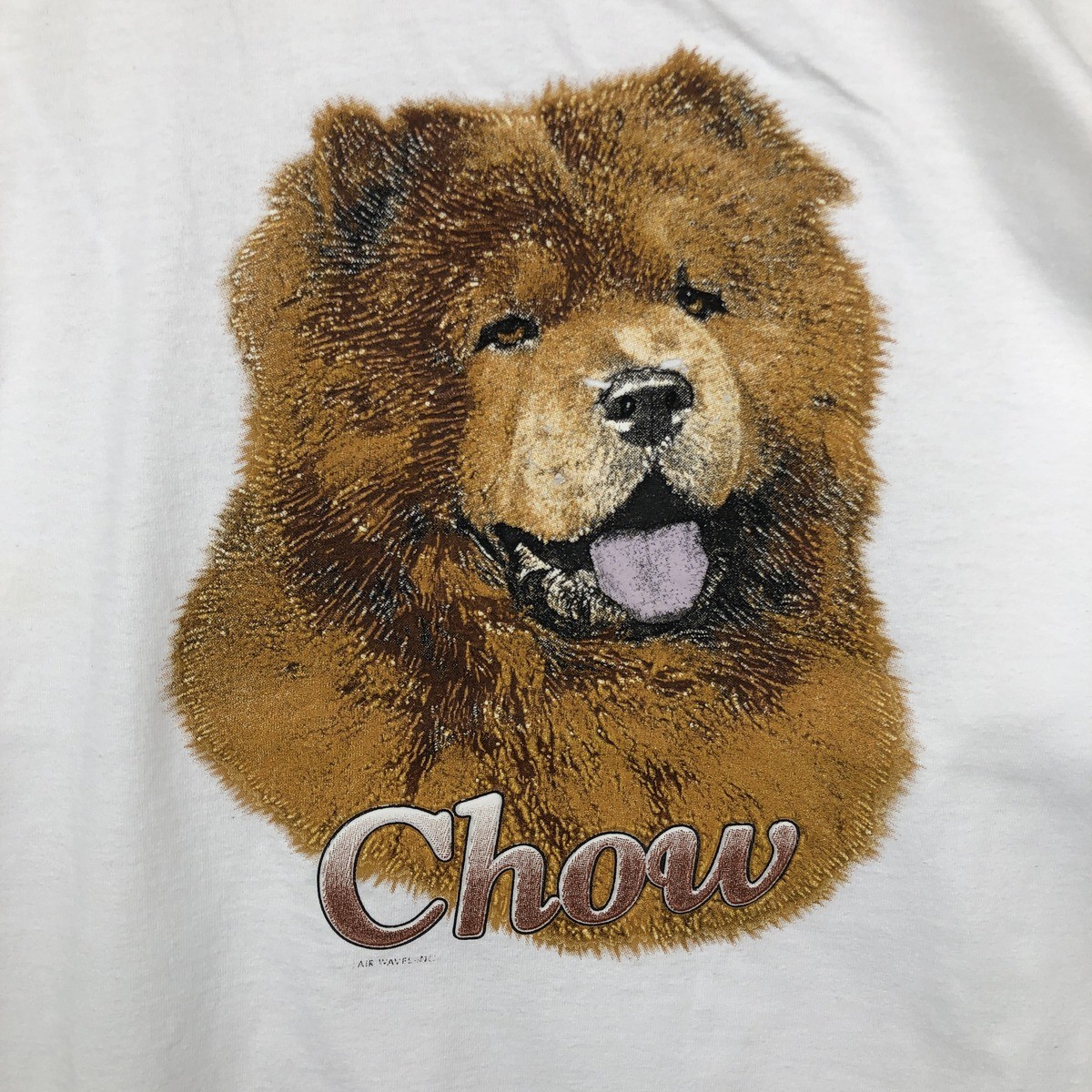 Used 90'S-00'S Fruit of the Loom Chow Chow dog print animal t-shirt men's si... gallery