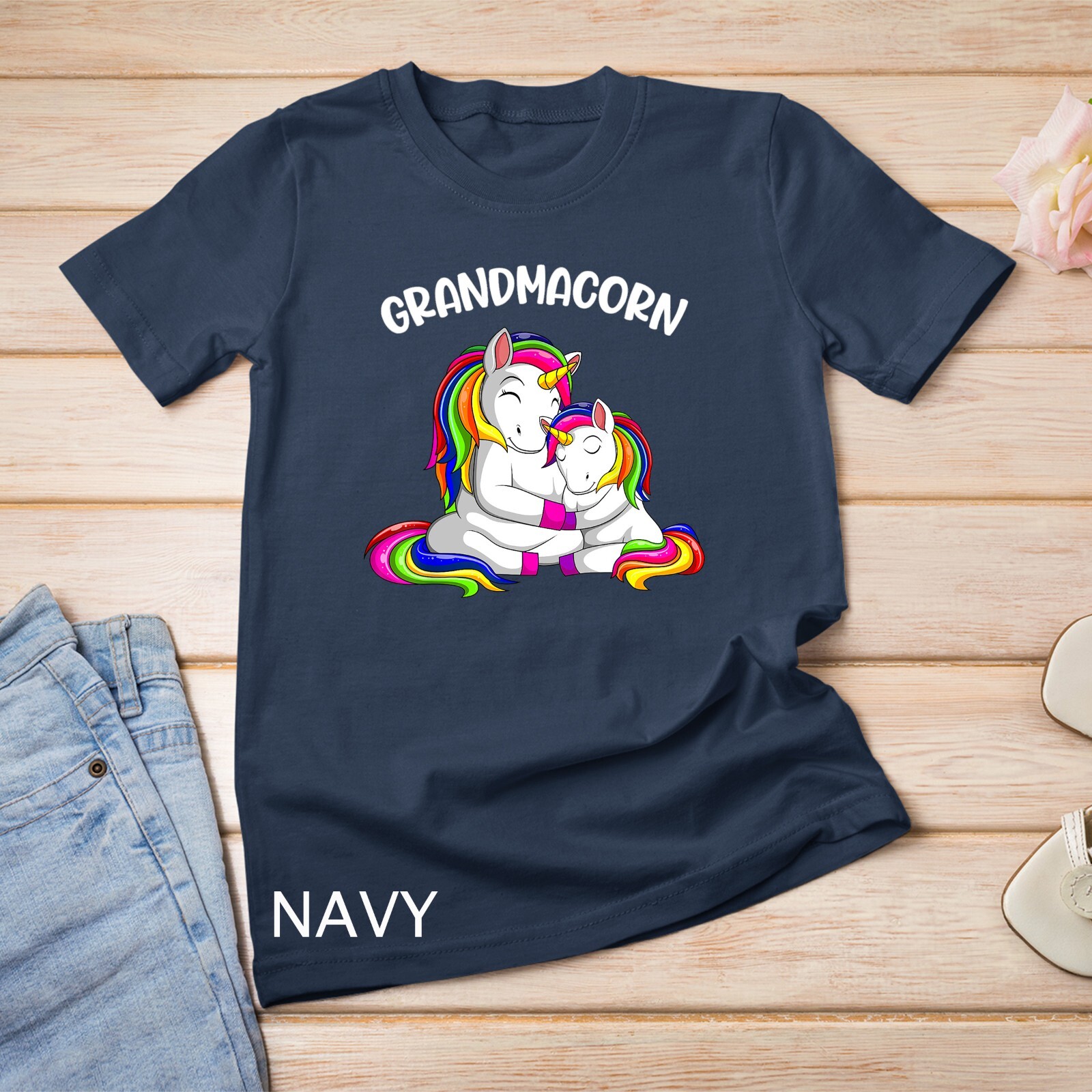 Grandmacorn Unicorn Grandma Mother´s Day Women T-Shirt Unisex T-shirt gallery