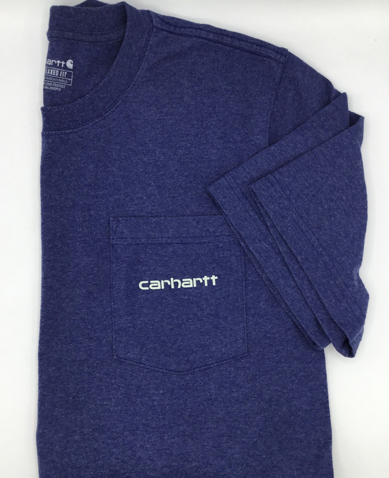 Lot of 3💥Carhartt Mens Sz MEDIUM Relaxed & Loose Fit Shirts w/ Pockets- EUC gallery