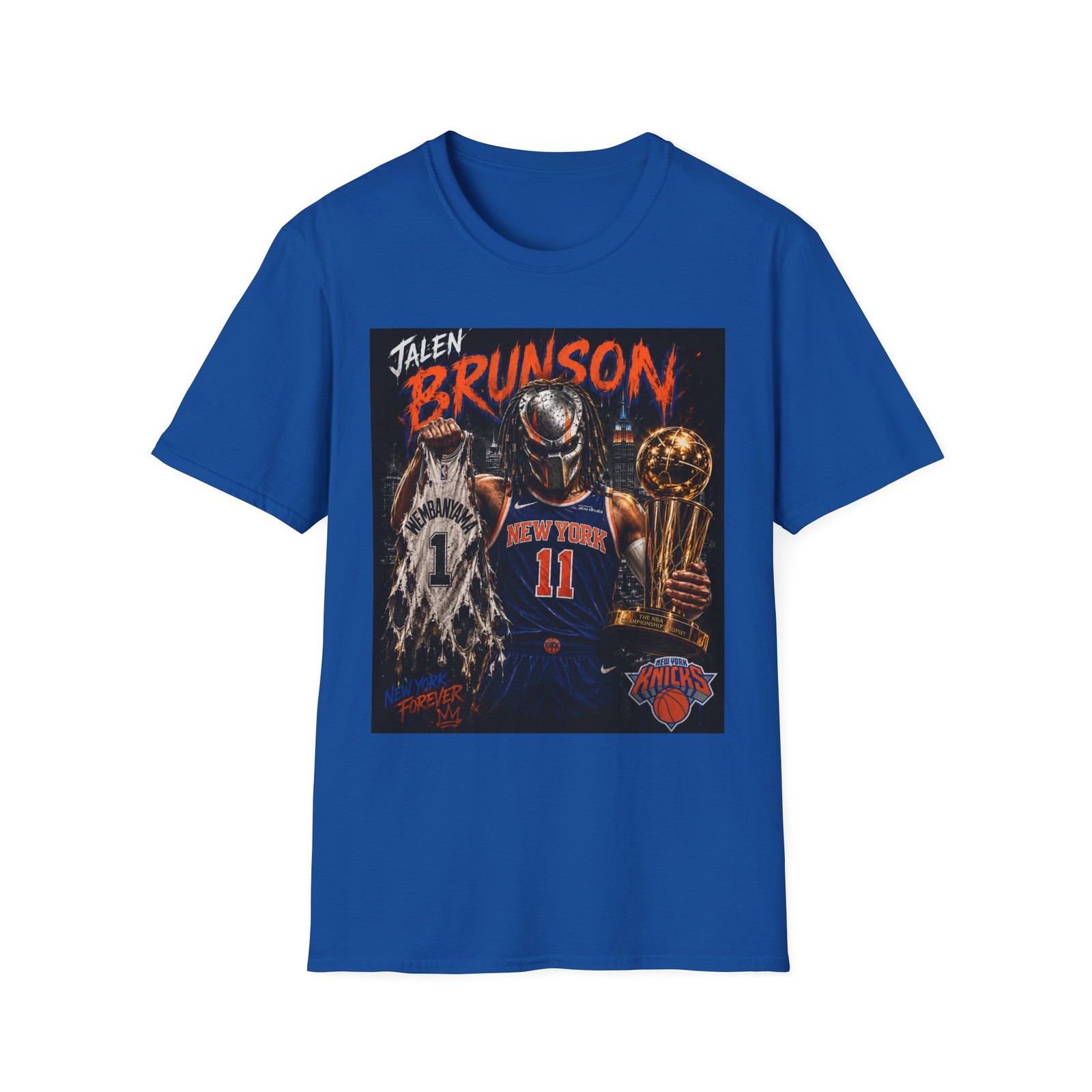 Jalen Brunson Preditor New York Knicks shirt (READ DESCRIPTION) gallery