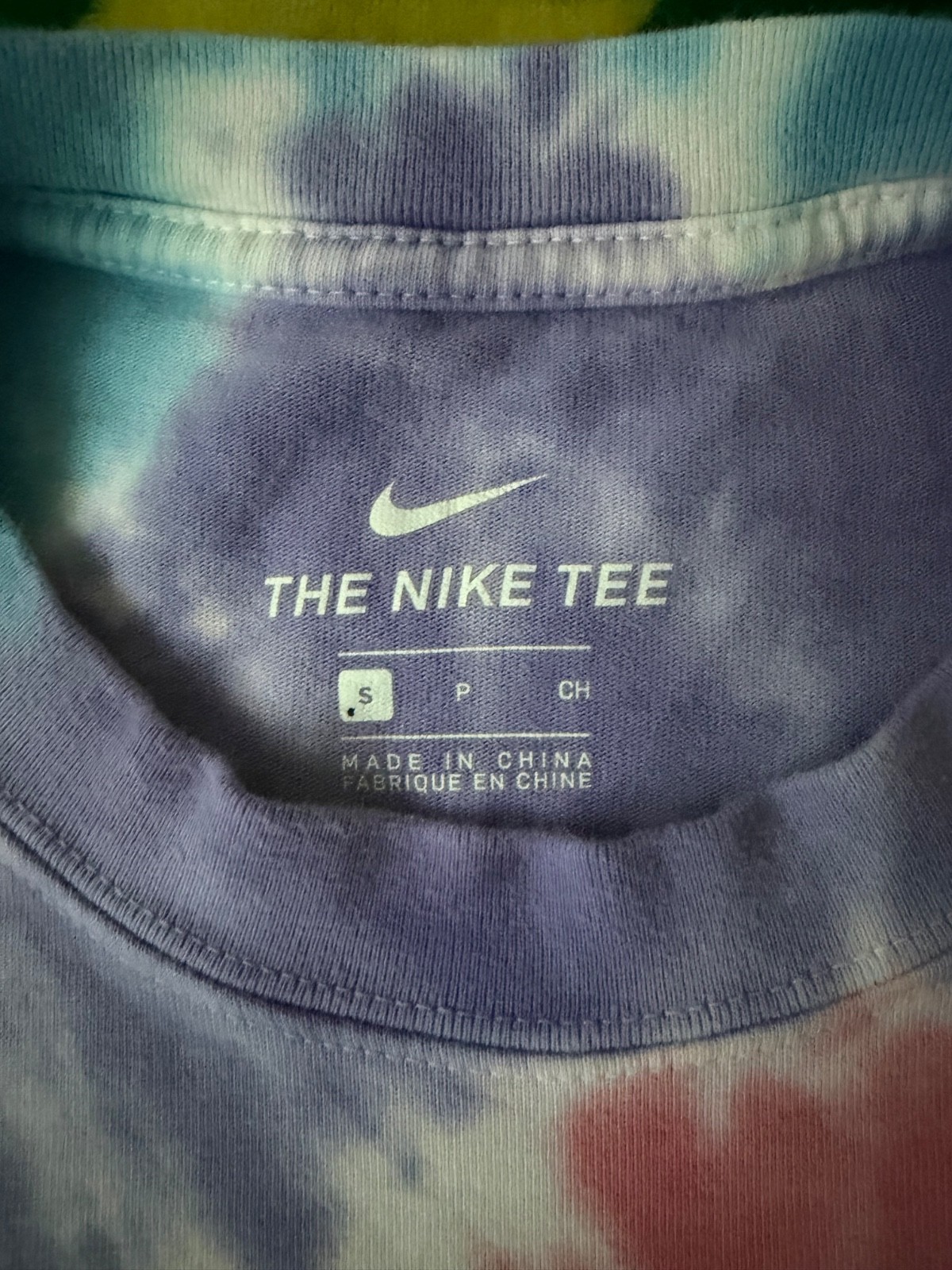 Nike Tie Dye Just Do It Peace Love & Basketball Graphic Men's T-Shirt Size Large gallery