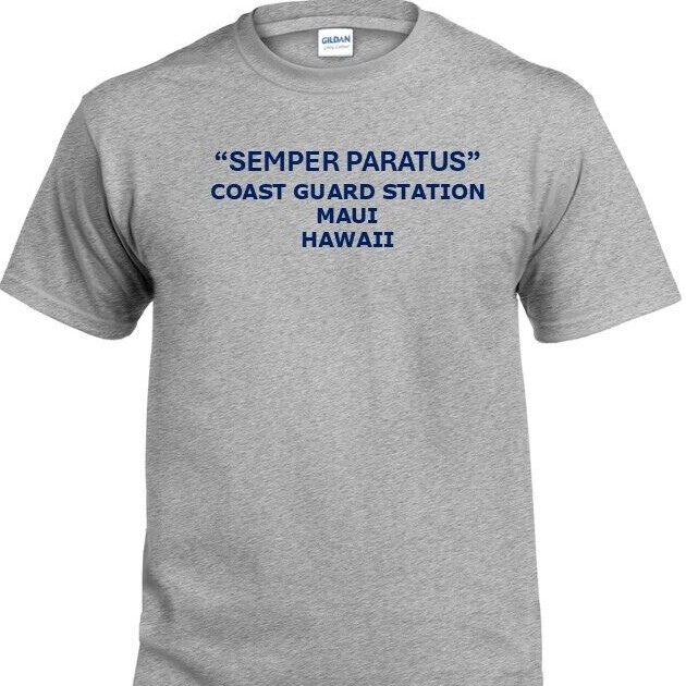 SEMPER PARATUS*COAST GUARD STATION JUNEAU* ALASKA* INDIVIDUAL PT SHIRT gallery