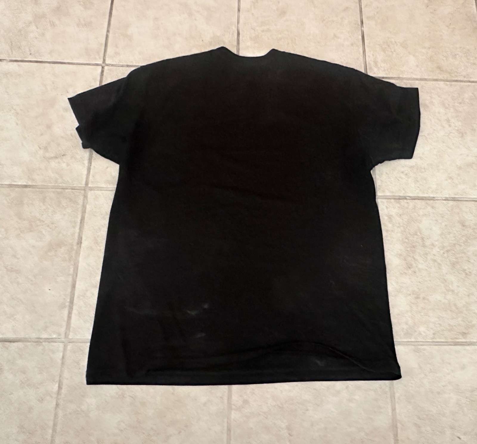 Los Angeles Apparel 50/50 Black Poly-Cotton Crew Neck T-Shirt Style FF01 gallery