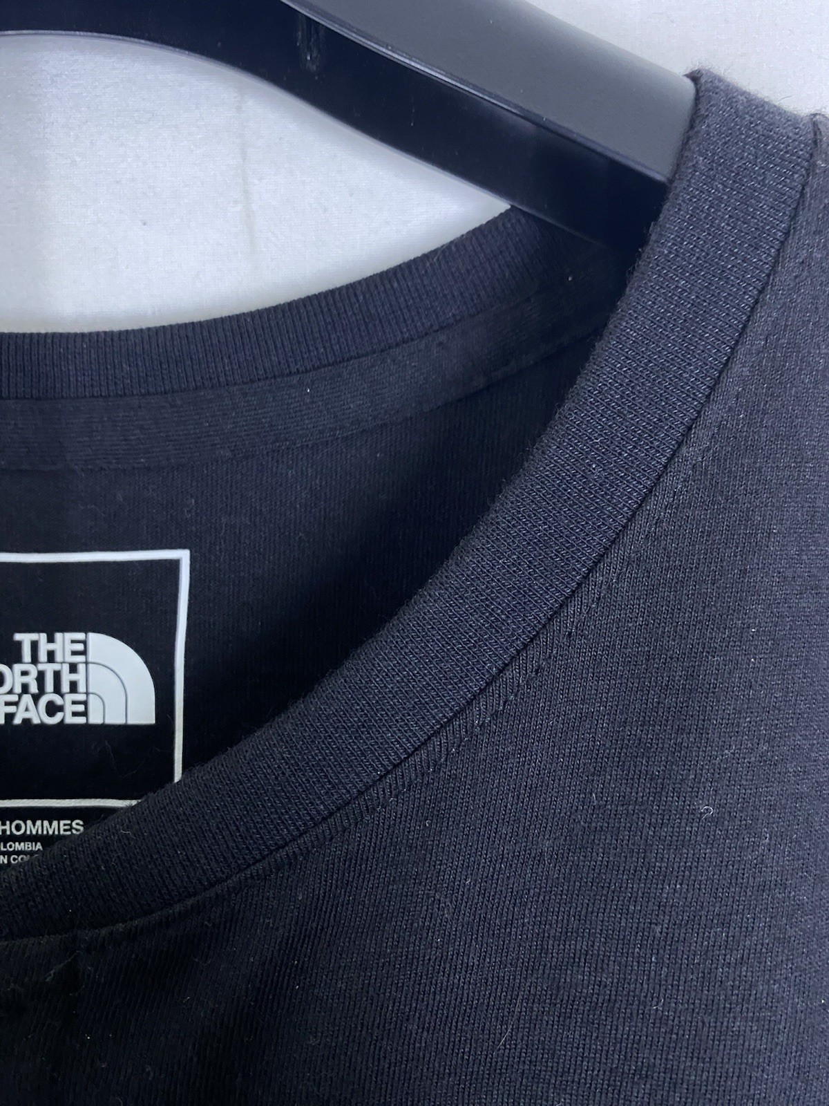 The Northface Shirt Mens Medium Black Short Sleeve Stretch Button Terrain Henley gallery