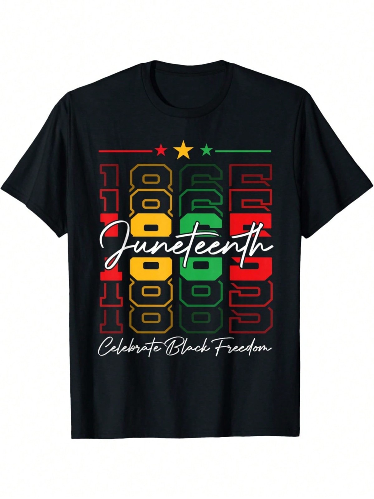 Juneteenth 1865 Celebration T-Shirt - Casual Tee With Juneteenth 1865 Graphic gallery