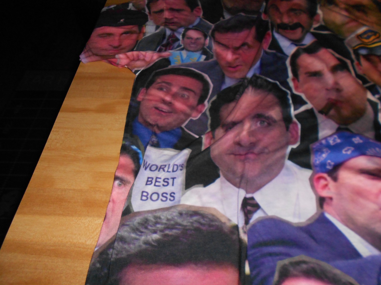 RAGE ON The Office Steve Carell T Shirt SIZE LARGE gallery