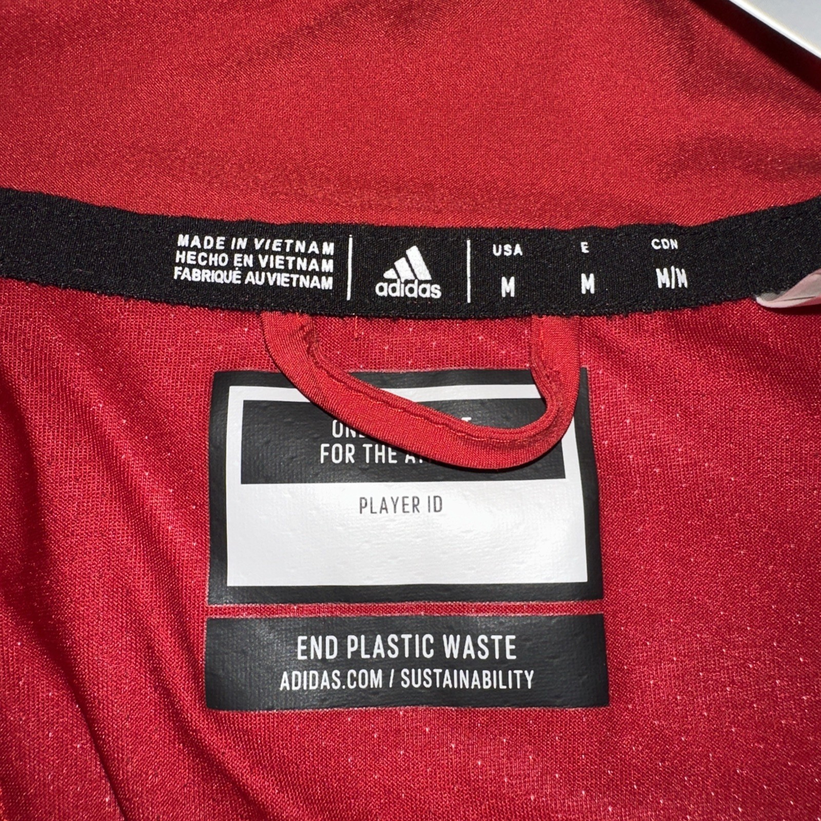 NWT Adidas AeroReady Red Nebraska CornHuskers Men’s Medium 1/4 Zip Jacket gallery