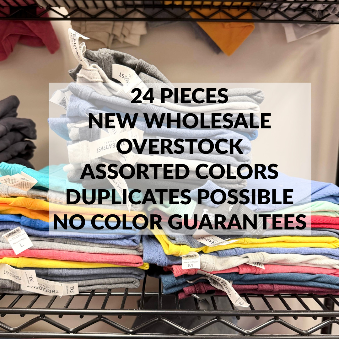 24 Blank T-Shirts Wholesale Bulk $2.29 Each Print Ready HTV DTF gallery