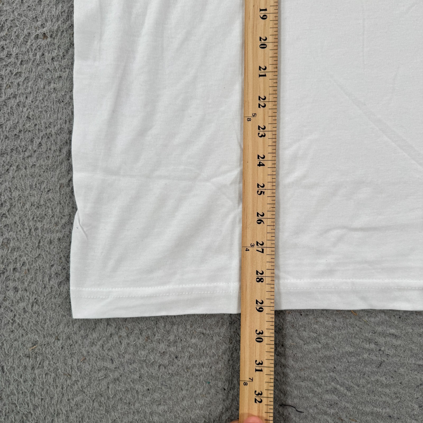 Converse Shirt Men's XL White Casual Crew Neck Spell-Out Logo Graphic Tee gallery