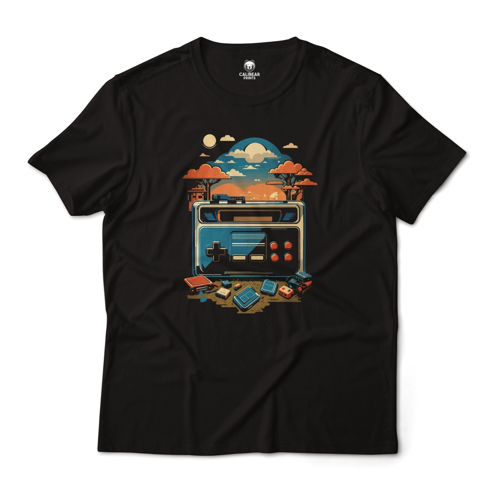 Retro Gamer Set Aesthetic Graphic T-Shirt Unisex gallery