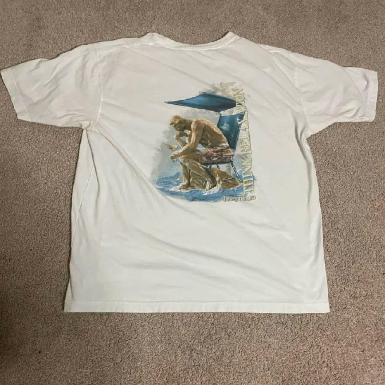 Tommy Bahama Men's White T-shirt gallery