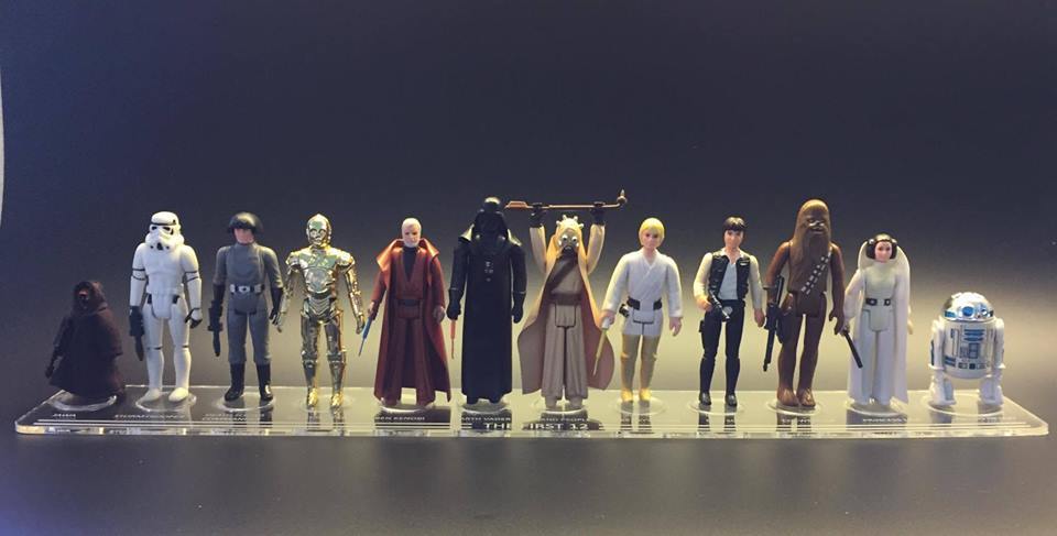1 x Synergy Stands – Vintage Star Wars First 12 Stand (display stand only)
