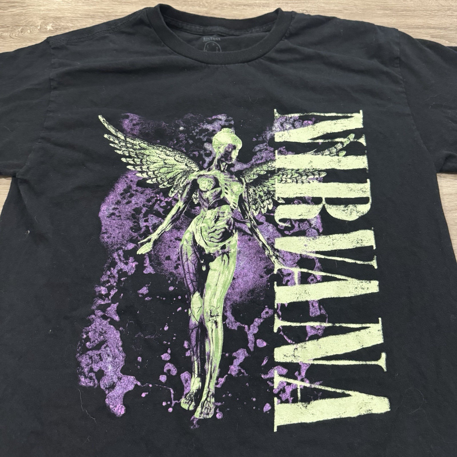Nirvana In Utero Band Tee Grunge T-Shirt Mens Medium gallery
