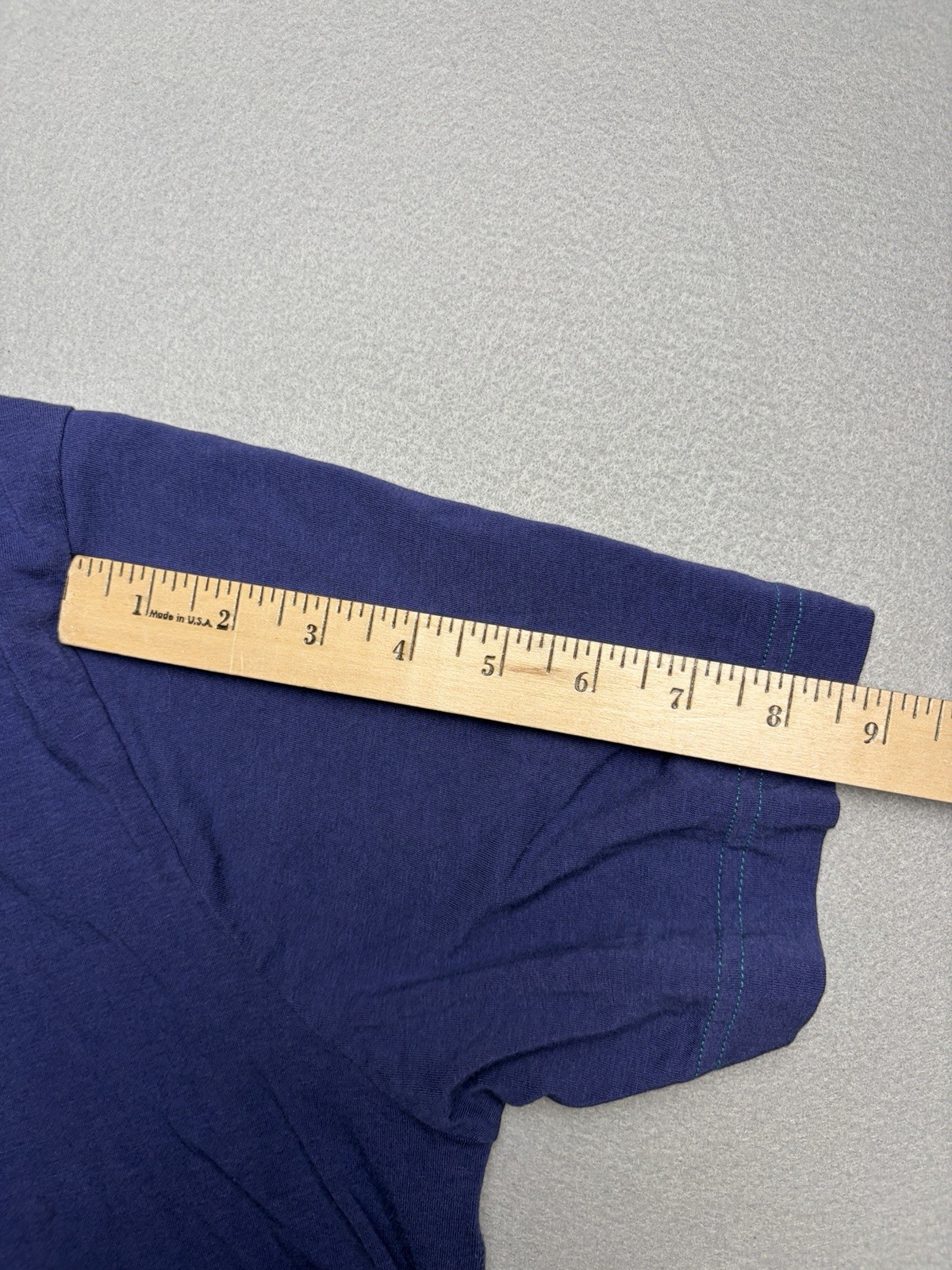 Tommy Bahama Mens XL Navy Blue Cotton Spandex Stretch Marlin Logo T-Shirt gallery