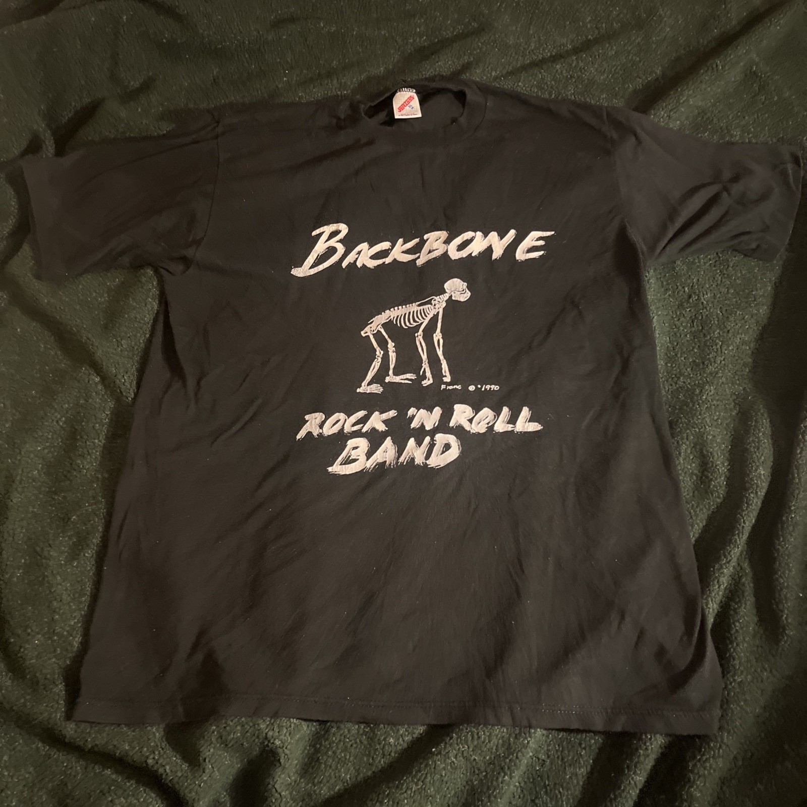 vintage 90’s backbone rock n roll band tee shirt xl