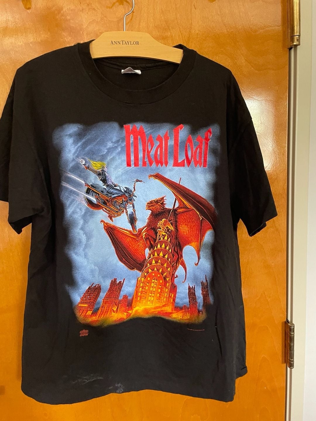 Vintage 1994 Meat Loaf Everything Louder World Tour T-Shirt XL gallery